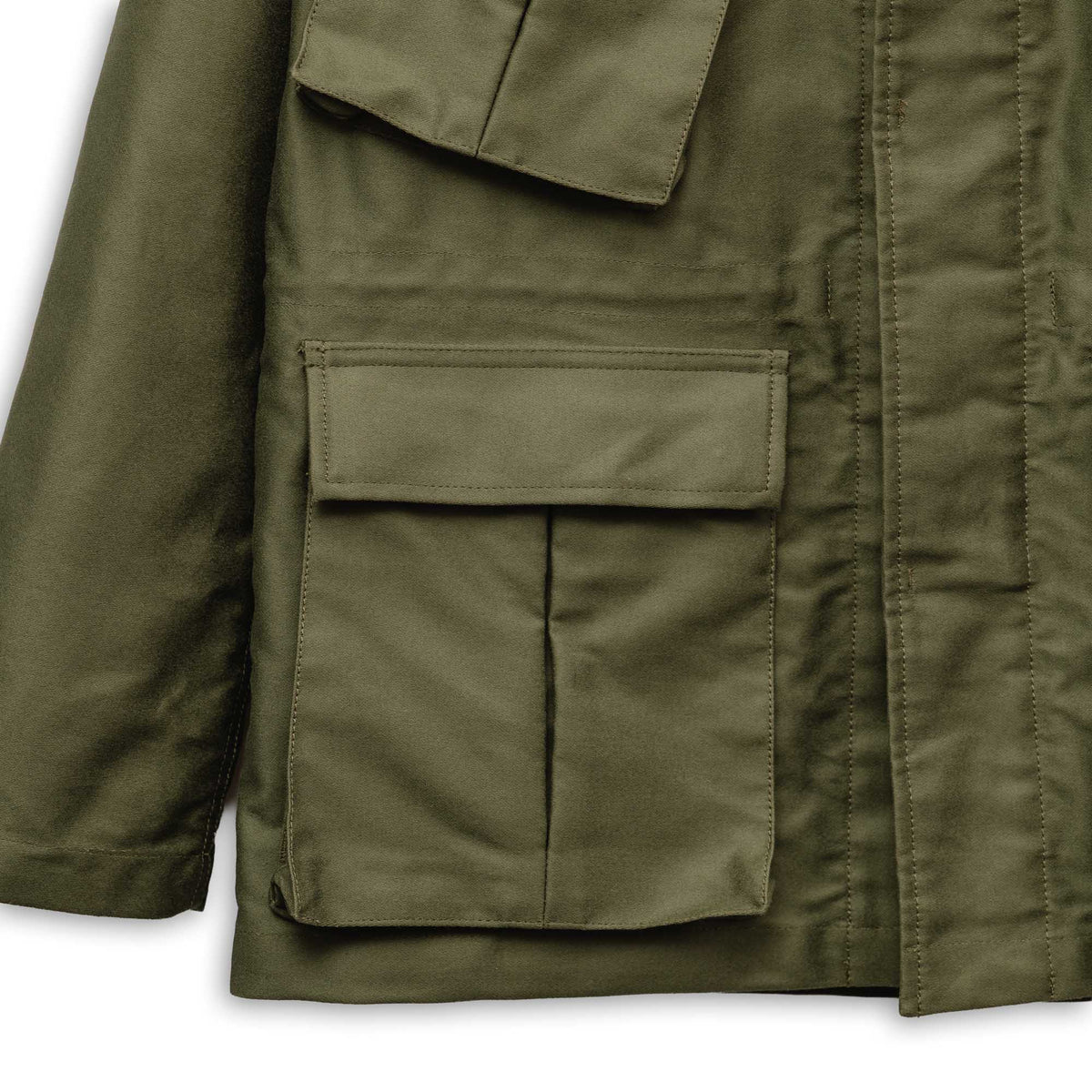 Soundman Albany Fatigue Jacket Army Green-Jacket-Clutch Cafe