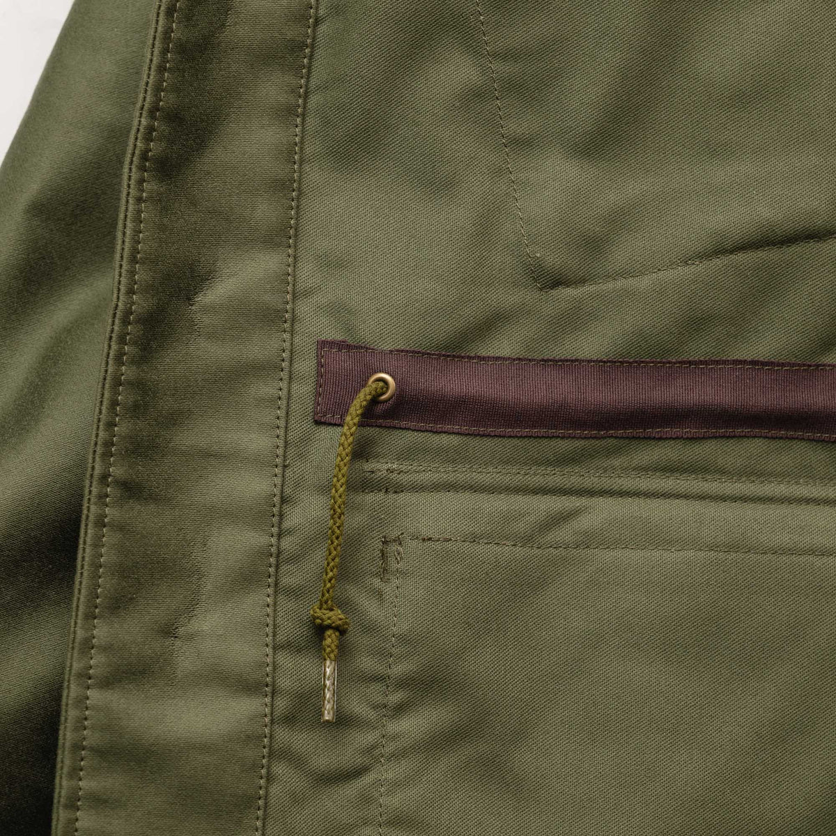 Soundman Albany Fatigue Jacket Army Green-Jacket-Clutch Cafe
