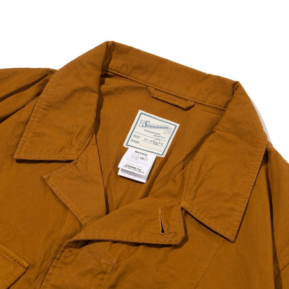 Soundman Albany Fatigue Jacket Brick-Jacket-Clutch Cafe