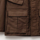 Soundman Albany Fatigue Jacket Dark Brown-Jacket-Clutch Cafe