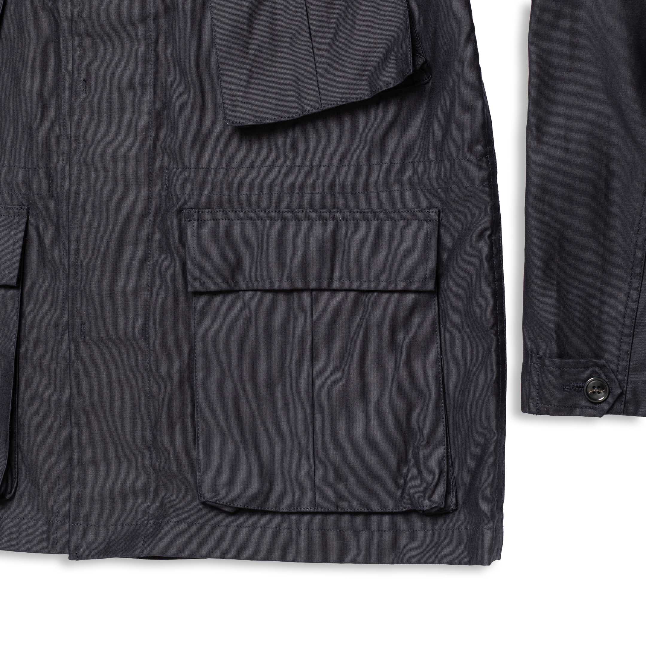 Soundman Albany Fatigue Jacket Dark Navy-Jacket-Clutch Cafe