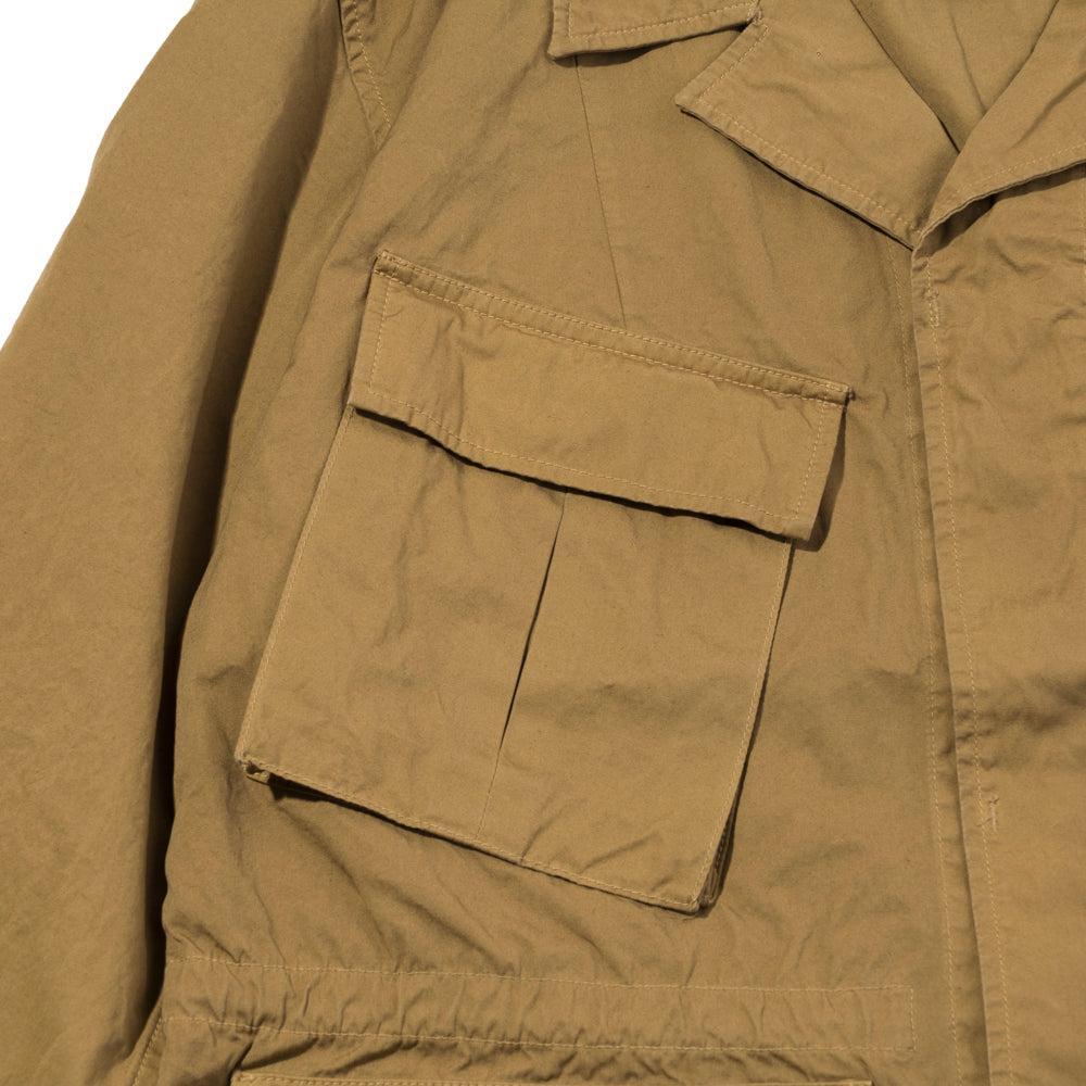 Soundman Albany Fatigue Jacket Khaki Beige-Jacket-Clutch Cafe