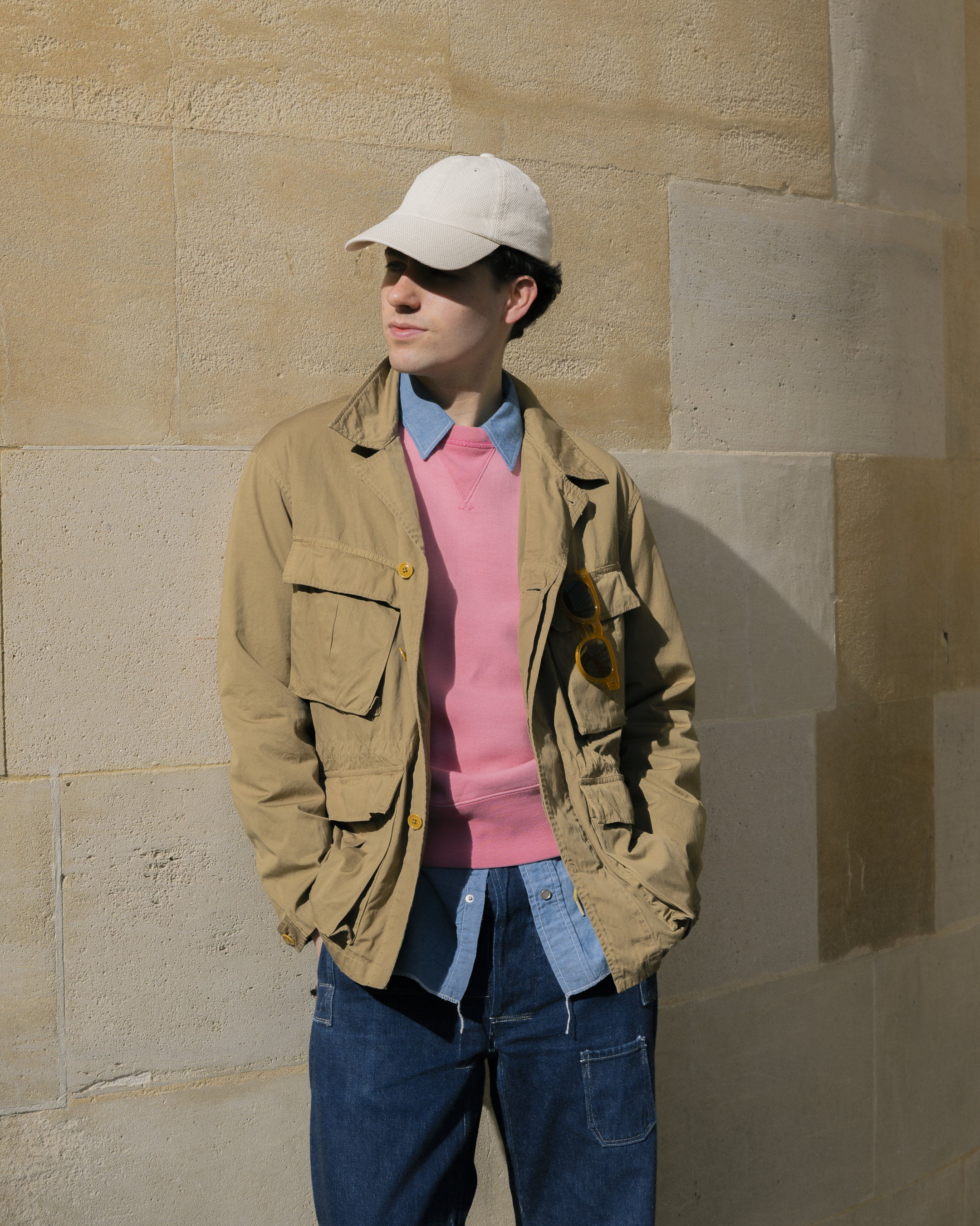 Soundman Albany Fatigue Jacket Khaki Beige – Clutch Cafe