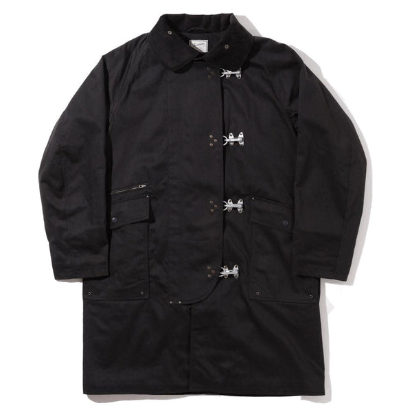 Soundman Banger Fireman Coat Charcoal-Jacket-Clutch Cafe