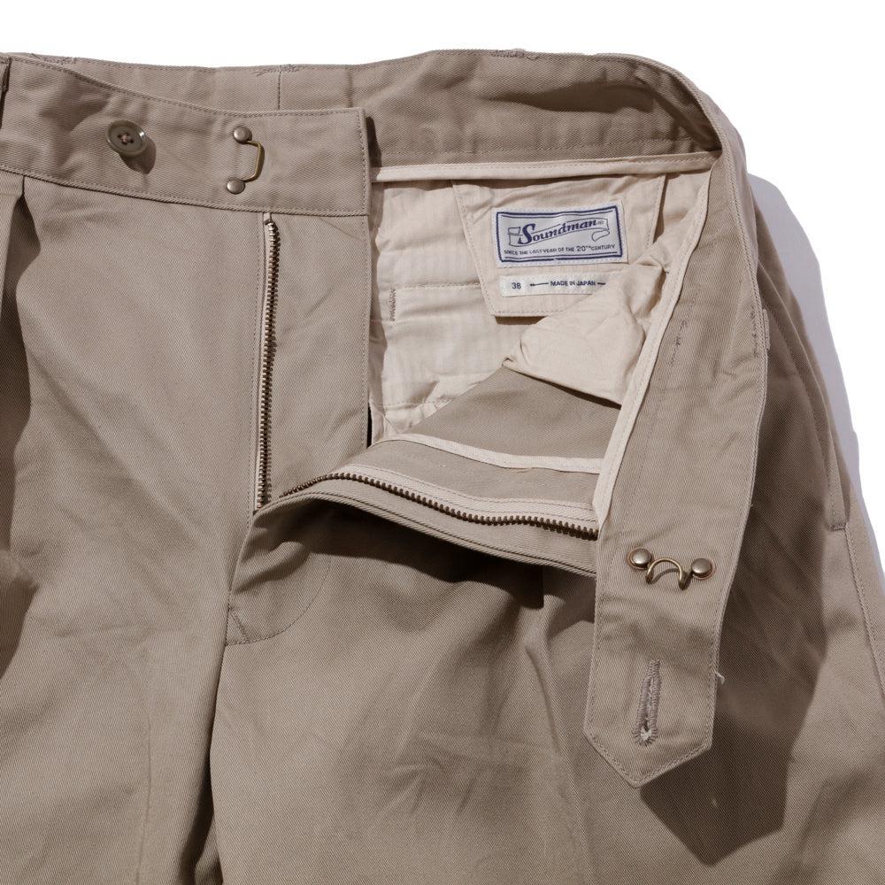 Soundman Clarke Chino Grey Beige-Chinos-Clutch Cafe