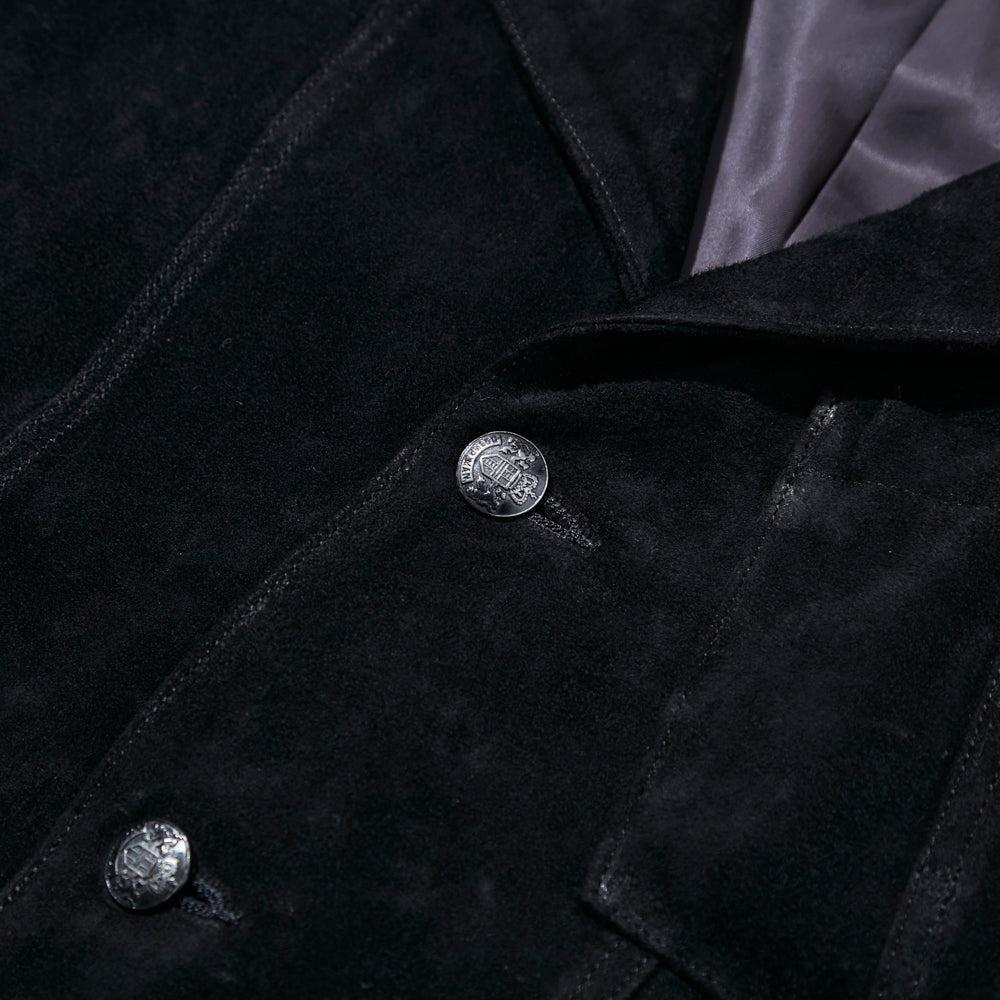 Soundman Dudley Jacket Deerskin Black-Jacket-Clutch Cafe