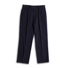 Soundman Marquess Seersucker Trousers Blue x Navy-Trousers-Clutch Cafe