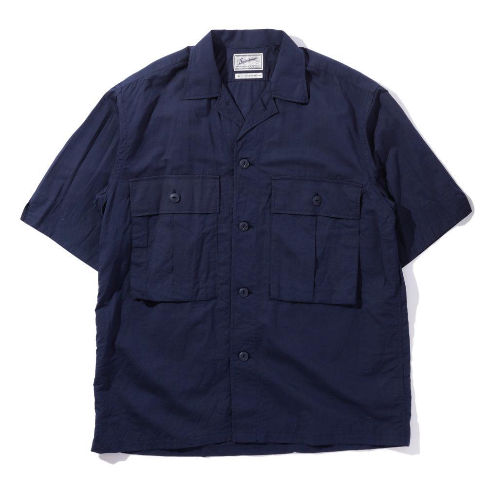 Soundman Morris Shirt Indigo-Shirt-Clutch Cafe