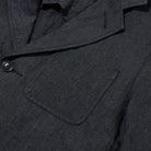 Soundman Rector Linen Jacket Black-Jacket-Clutch Cafe