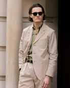 Soundman Rector Linen Jacket Natural-Jacket-Clutch Cafe