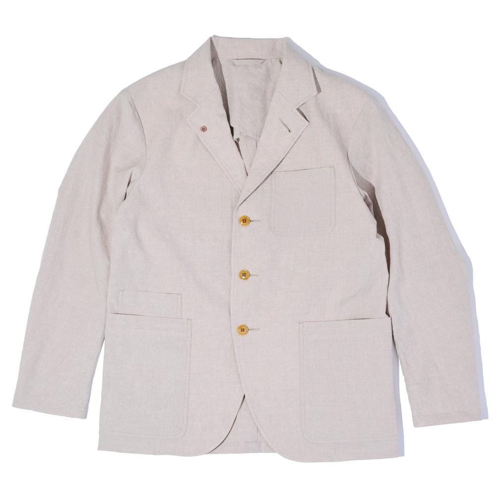 Soundman Rector Linen Jacket Natural-Jacket-Clutch Cafe