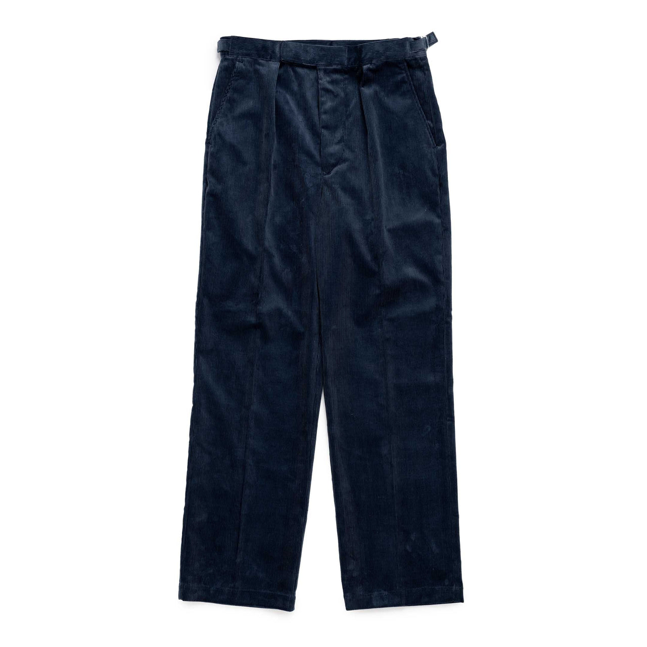 Soundman Rumford Corduroy Trousers Navy-Trousers-Clutch Cafe