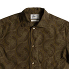 Soundman Shark Camp Collar Shirt Brown-Shirt-Clutch Cafe