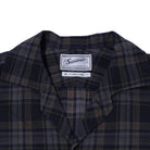 Soundman Shark II Open Collar Shirt Brown-Clutch Cafe