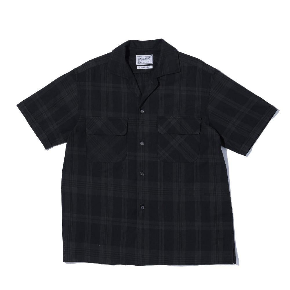Soundman Shark II Open Collar Shirt Grey-Clutch Cafe