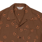 Star of Hollywood Dobby Cotton Leopard Shirt Brown-Shirt-Clutch Cafe
