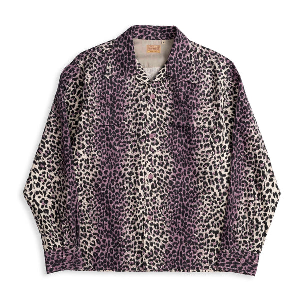 Style Eyes by Toyo Enterprise Leopard Flannel Shirt Purple-Shirt-Clutch Cafe