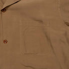 Style Eyes by Toyo Enterprise Plain Bowling S/S Shirt Brown-Shirt-Clutch Cafe