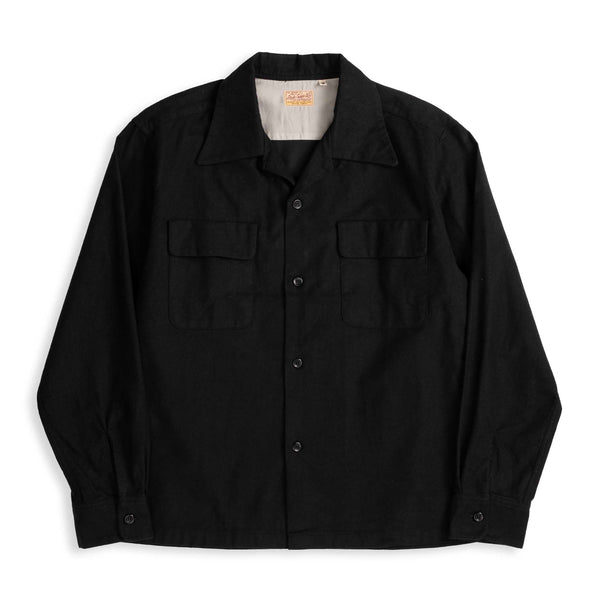 Style Eyes by Toyo Enterprise Plain Flannel Sports Shirt Black-Shirt-Clutch Cafe