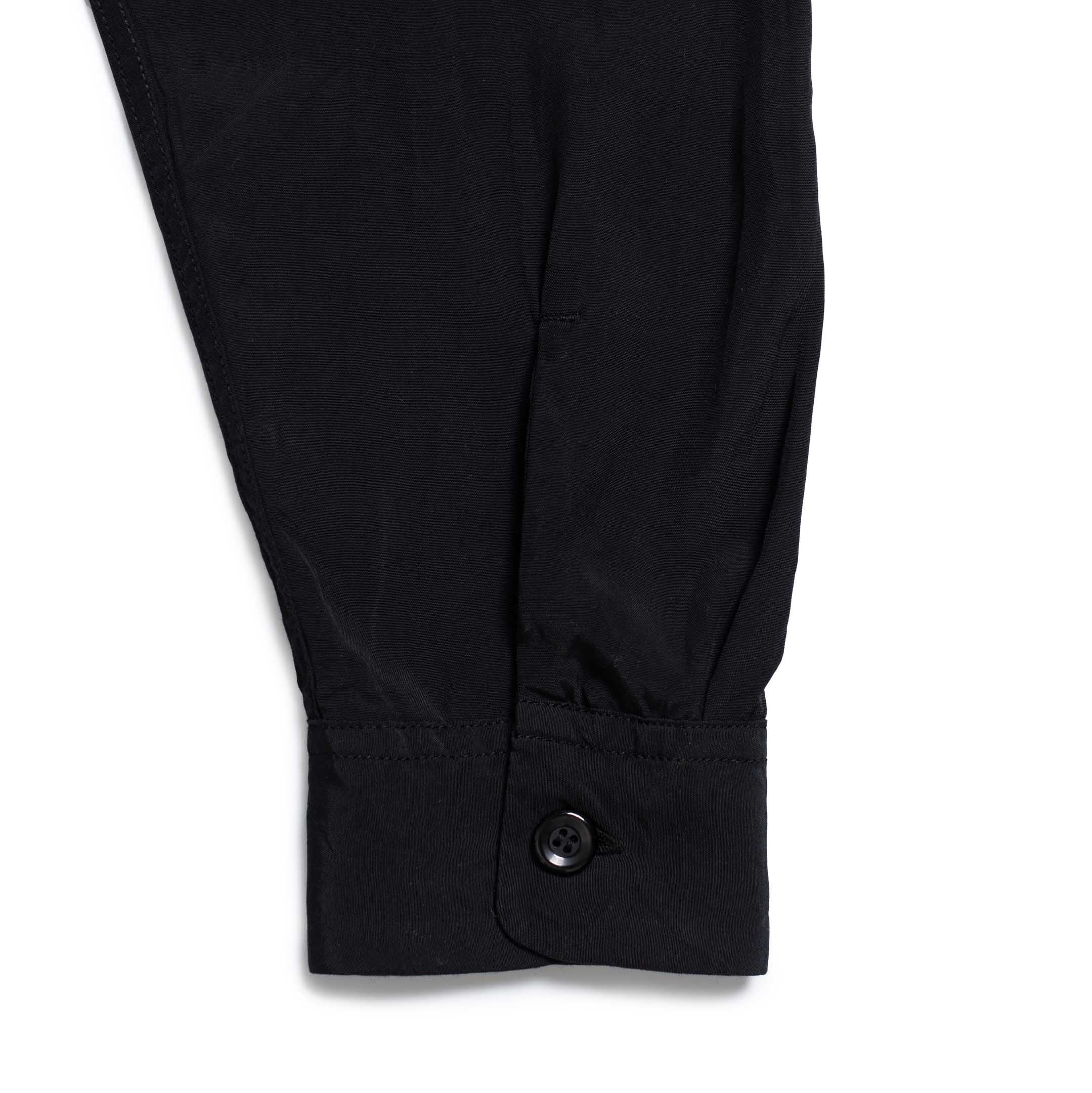 Style Eyes by Toyo Enterprise Plain Rayon Bowling Shirt Black-Shirt-Clutch Cafe