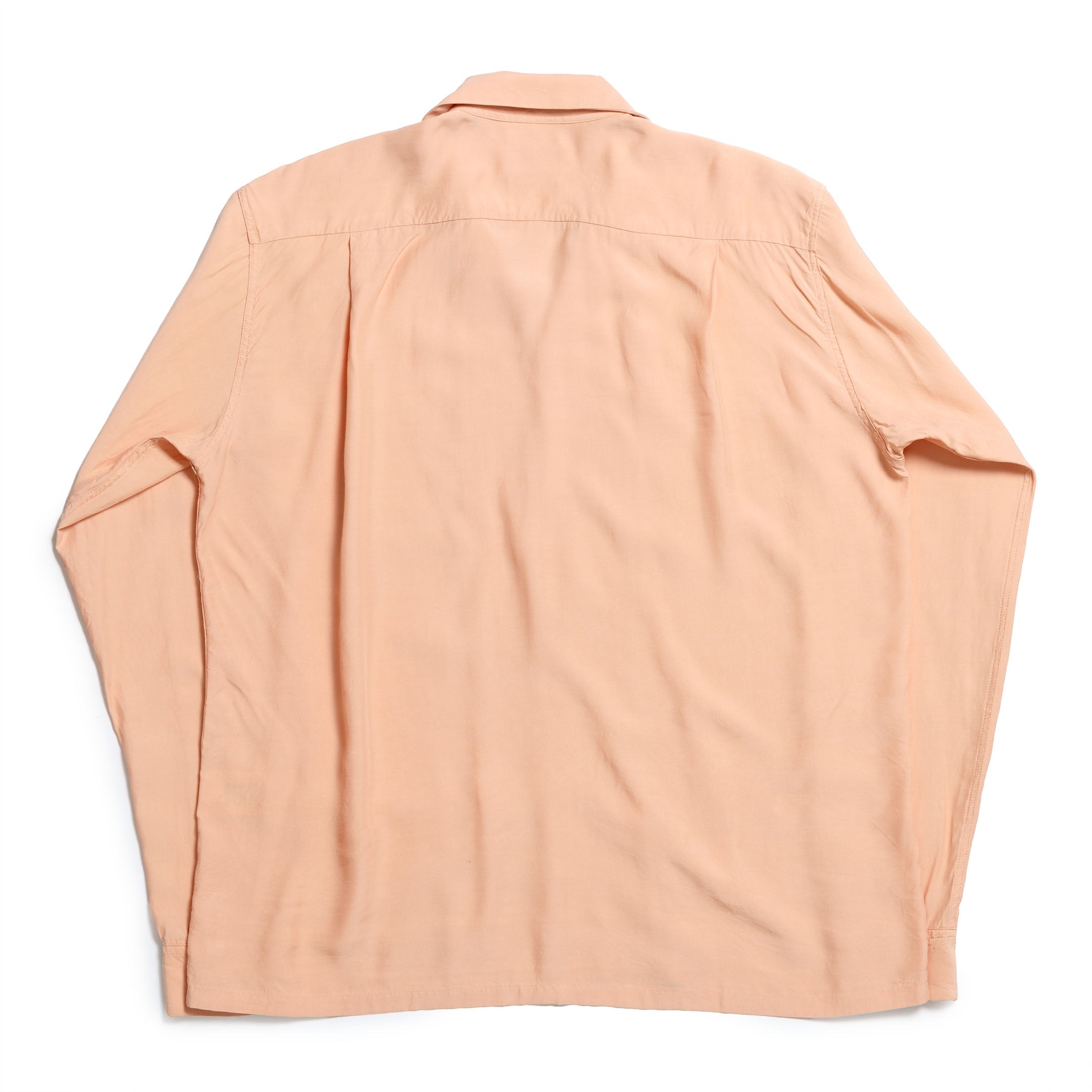 Style Eyes by Toyo Enterprise Plain Rayon Bowling Shirt Pink-Shirt-Clutch Cafe