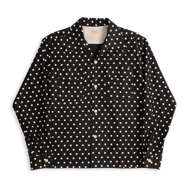 Style Eyes by Toyo Enterprise Polka Dot Shirt Black-Shirt-Clutch Cafe