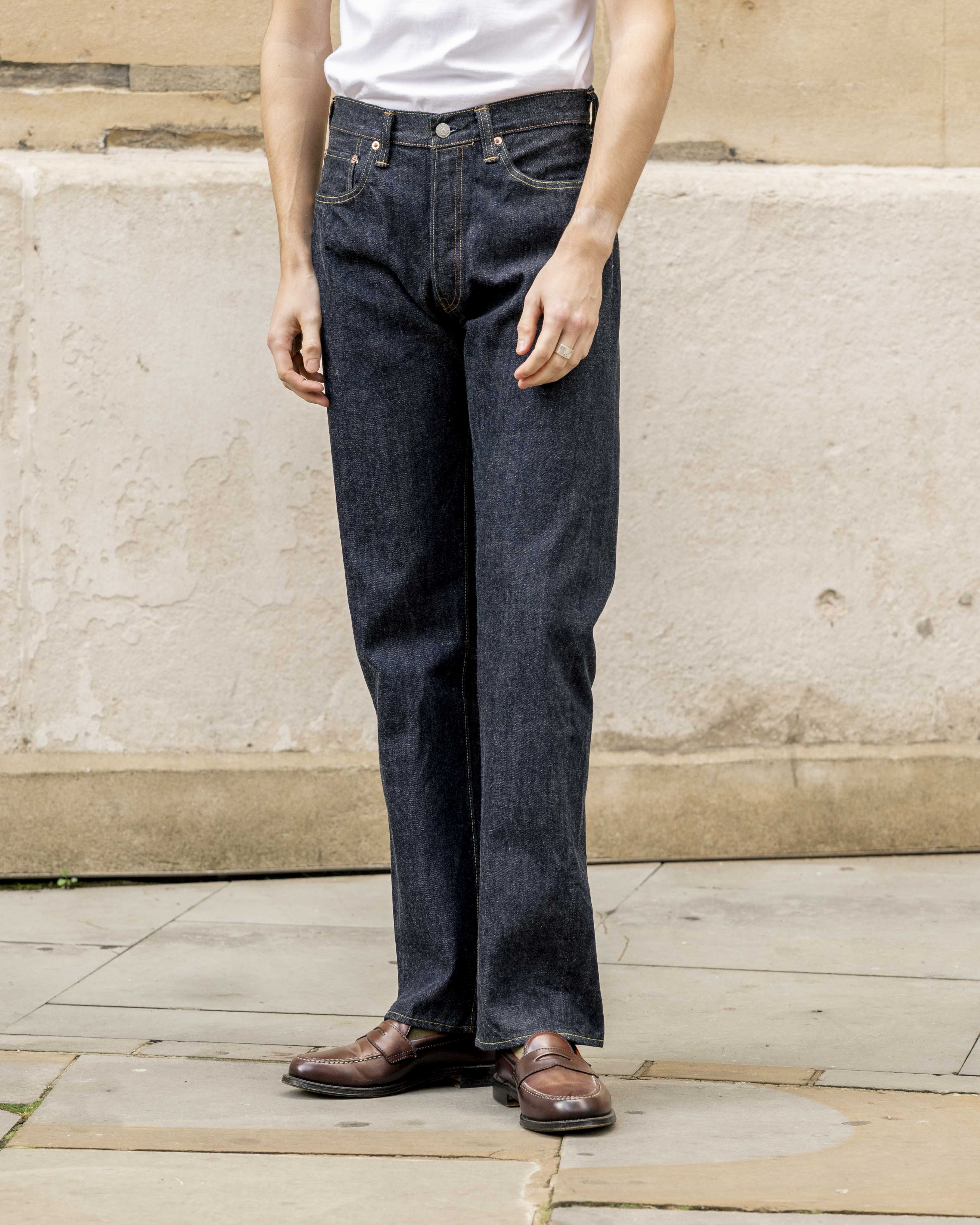 Sugar Cane 1947 14.25 oz Denim Jeans Indigo-Jeans-Clutch Cafe-selvage denim-selfedge denim