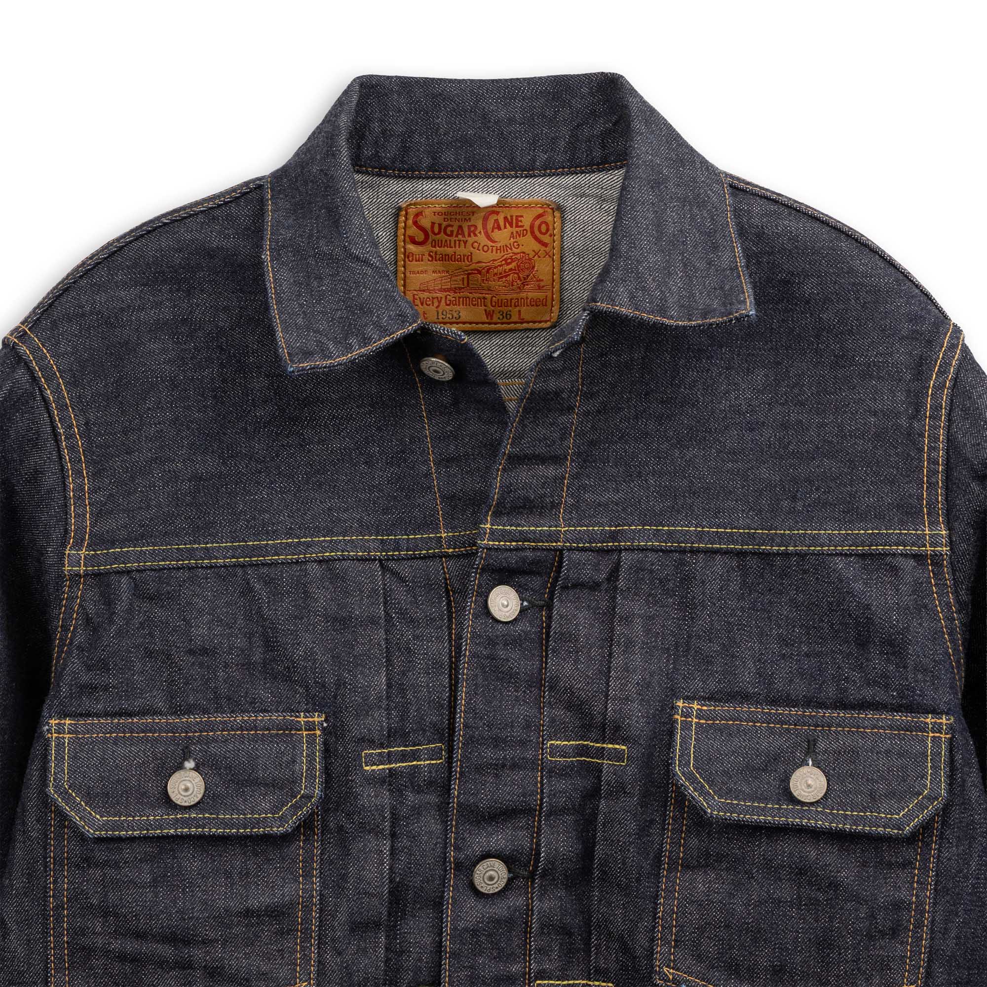 Sugar Cane 1953 Type II Denim Jacket Indigo-Denim Jacket-Clutch Cafe