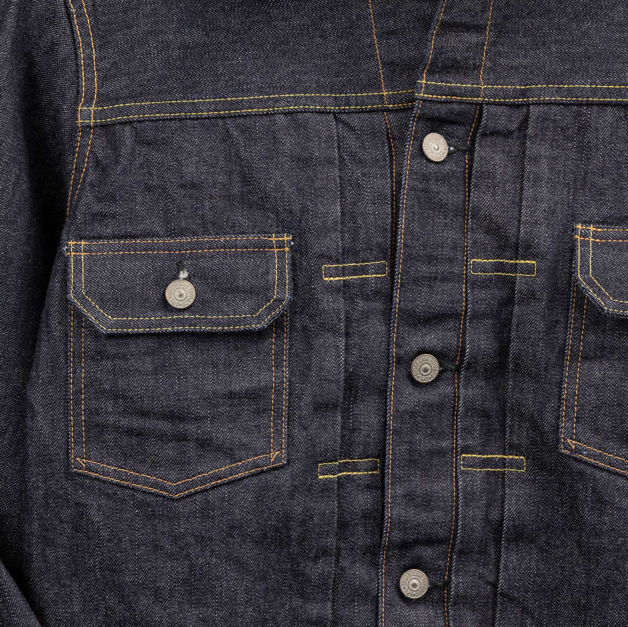 Sugar Cane 1953 Type II Denim Jacket Indigo-Denim Jacket-Clutch Cafe