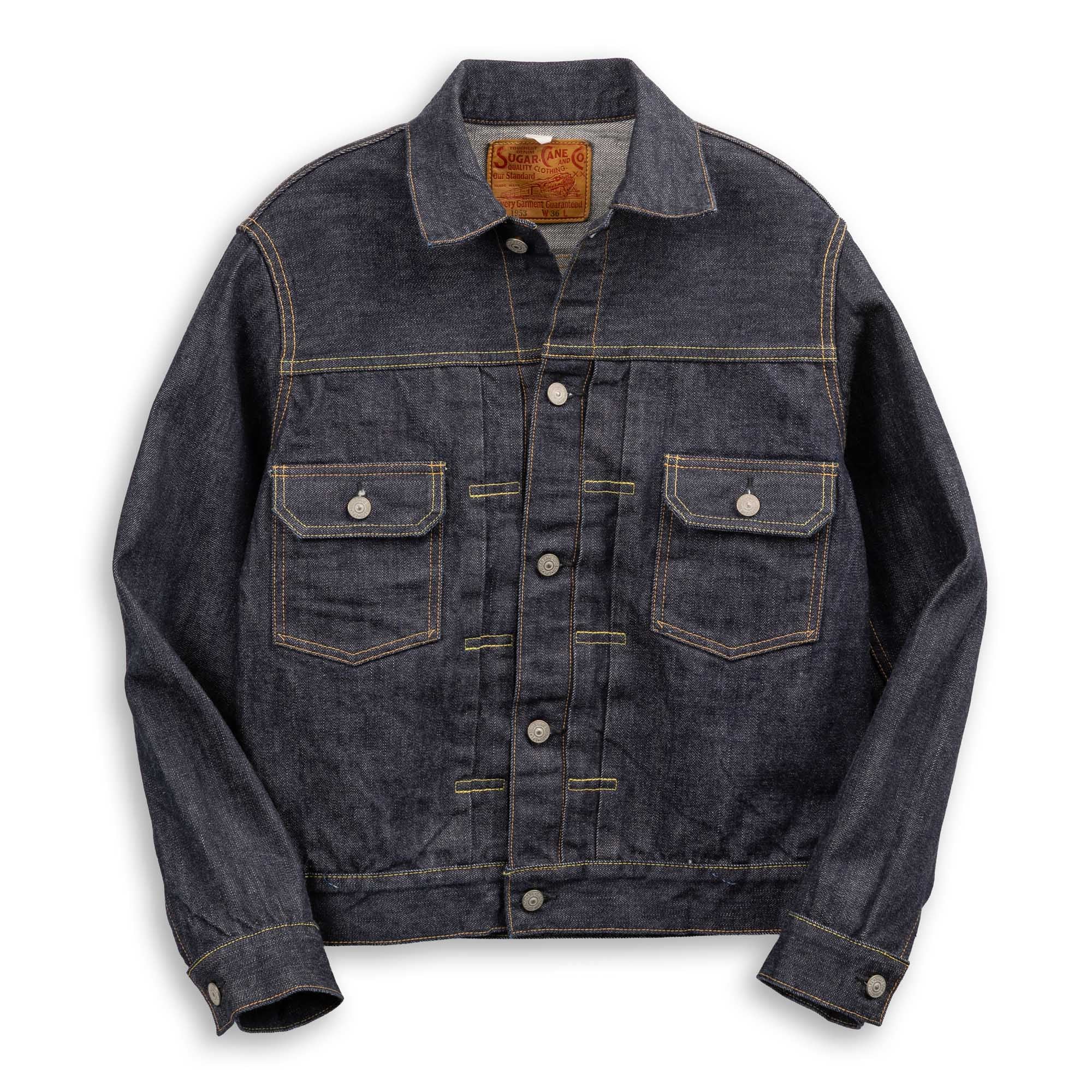 Sugar Cane 1953 Type II Denim Jacket Indigo-Denim Jacket-Clutch Cafe