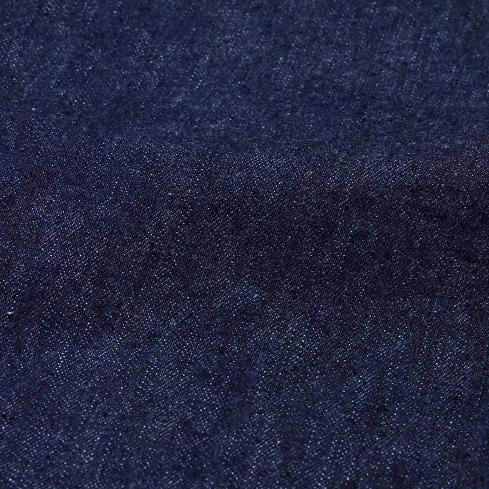 Sugar Cane 2025 13 oz Denim Waist Overalls Wide Leg Jean Indigo-Jean-Clutch Cafe-selvage denim-selfedge denim