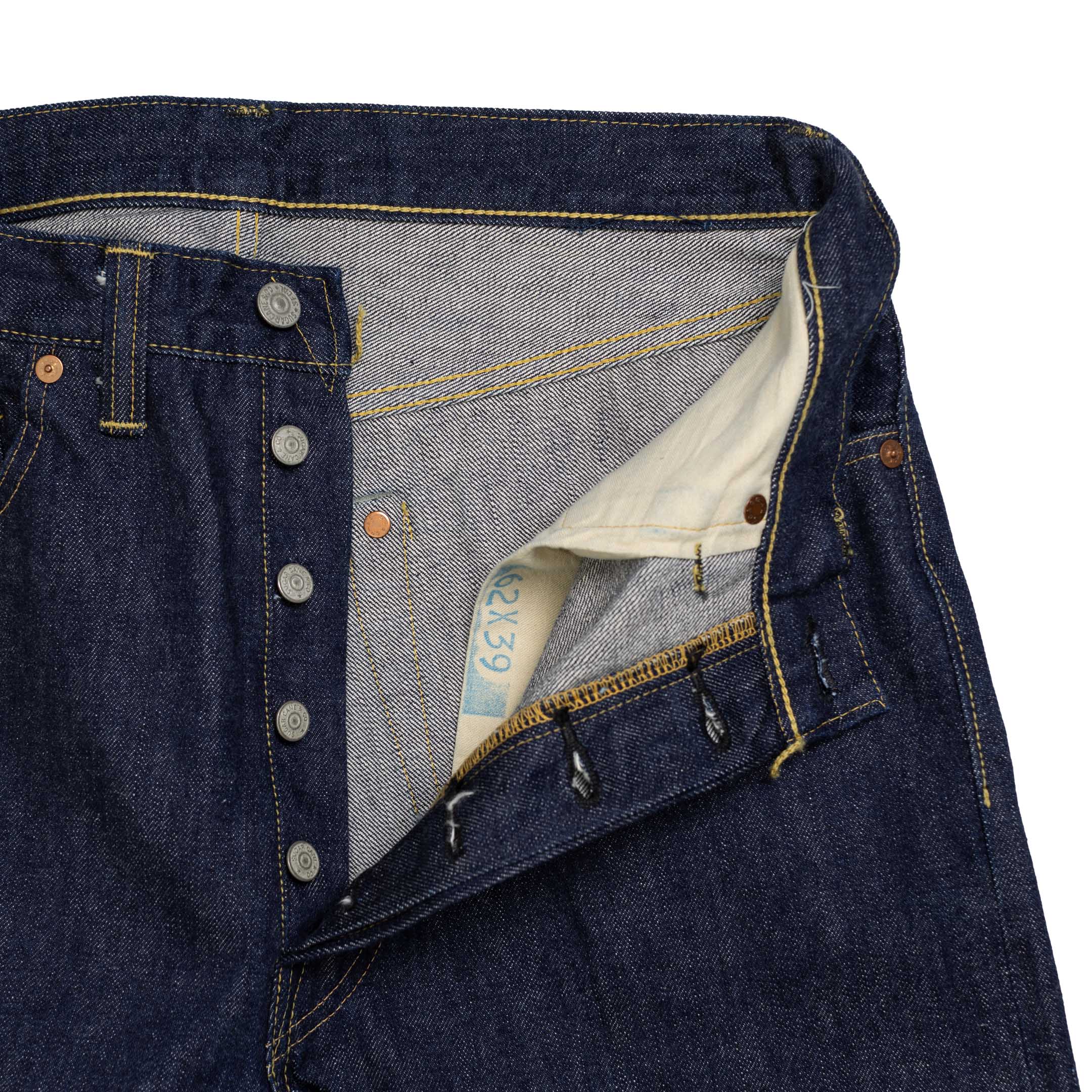 Sugar Cane 'Denim Collectibles' SC49007 1946 Denim Jean Indigo-Jeans-Clutch Cafe-selvage denim-selfedge denim