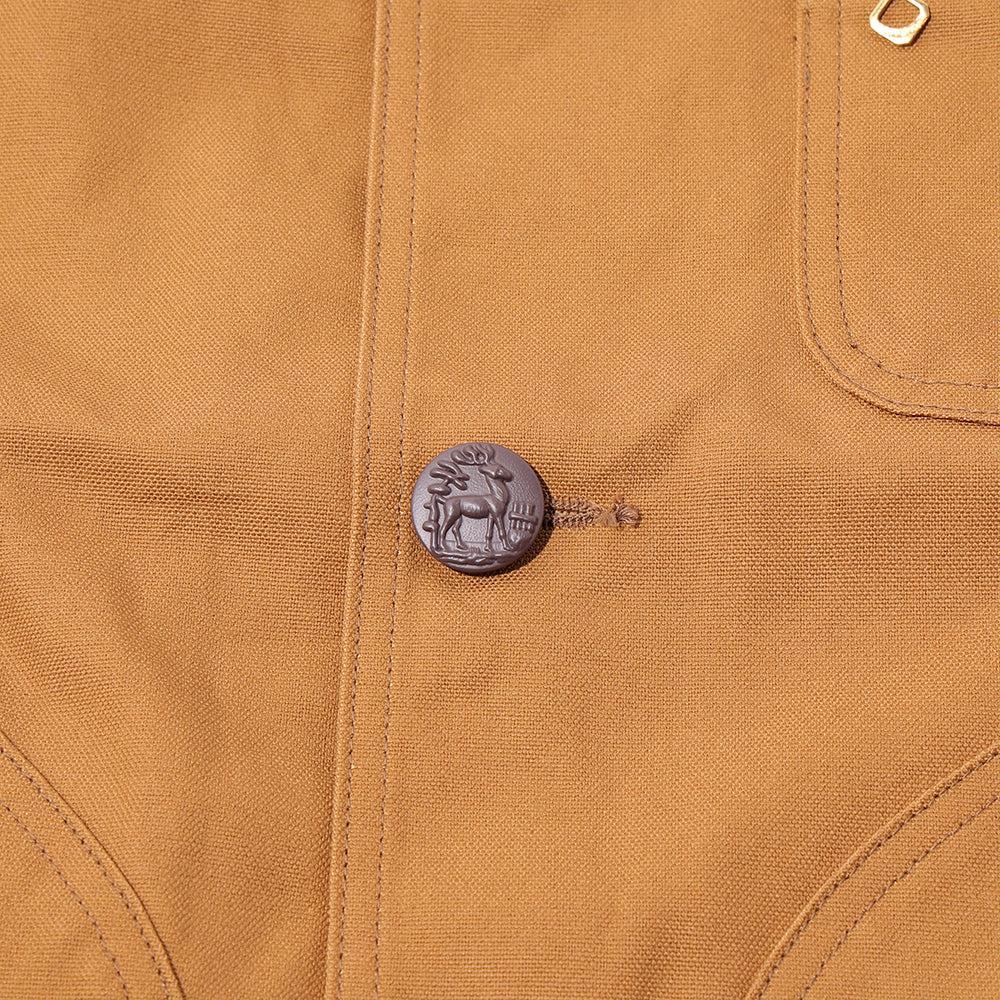 Sugar Cane Fiction Romance 13 oz Brown Duck Hunting Jacket-Jacket-Clutch Cafe