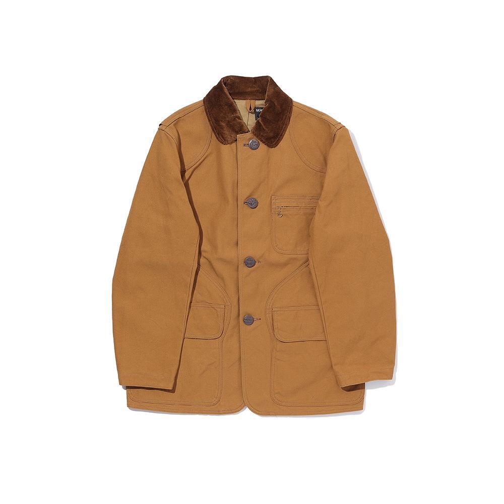 Sugar Cane Fiction Romance 13 oz Brown Duck Hunting Jacket-Jacket-Clutch Cafe