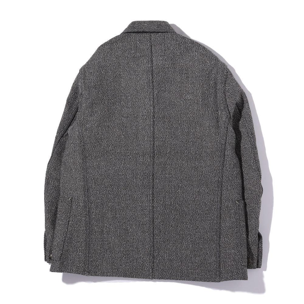 Sugar Cane Fiction Romance 16.7 oz Indigo Tweed Work Jacket-Jacket-Clutch Cafe