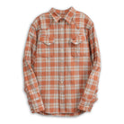 Sugar Cane Washer Herringbone Check Western Shirt Red-Shirt-Clutch Cafe