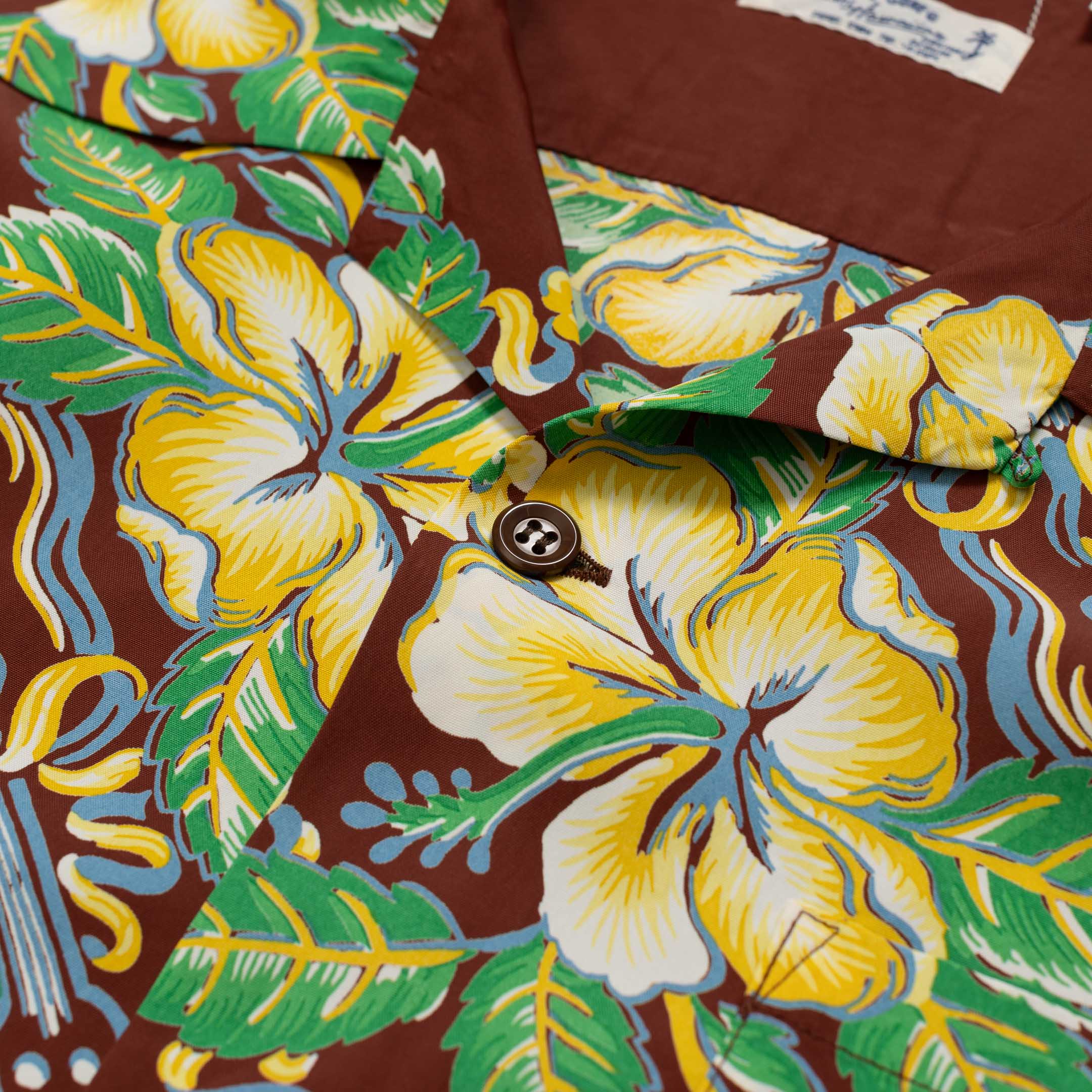 Sun Surf Blessing Gift From Hawaii Hawaiian Shirt Brown-Shirt-Clutch Cafe