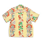 Sun Surf Paradise Flower Hawaiian Shirt Yellow-Hawaiian Shirt-Clutch Cafe