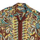 Sun Surf Swallow Flower Field Border Hawaiian Shirt Brown-Hawaiian Shirt-Clutch Cafe