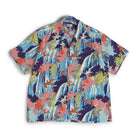 Sun Surf Swallow Wildly Fluttering Hawaiian Shirt Navy-Hawaiian Shirt-Clutch Cafe
