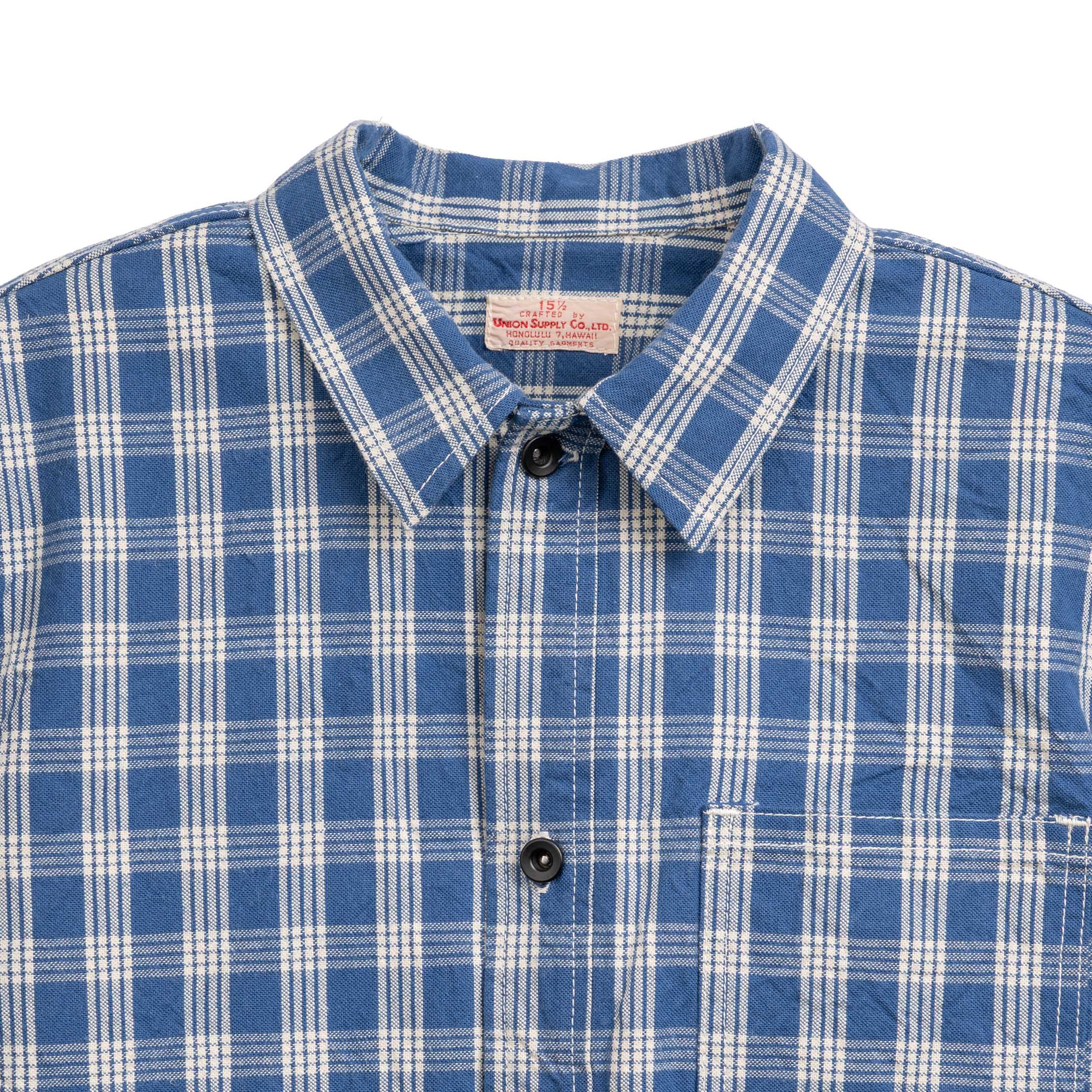 Sun Surf Union Supply Palaka Jacket Navy-Jacket-Clutch Cafe