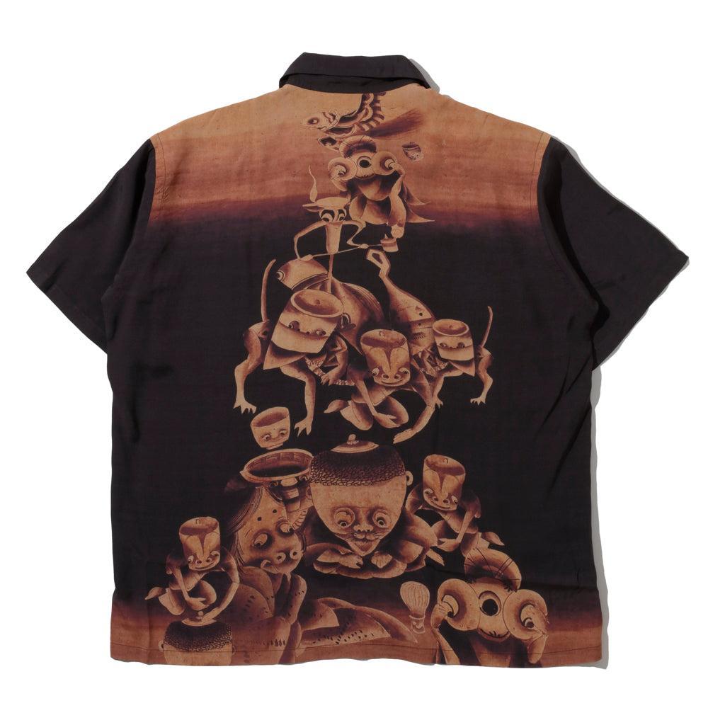 Sun Surf × Ito Jakuchu Special Edition Hawaiian Shirt "Tsukumogami"-Hawaiian Shirt-Clutch Cafe