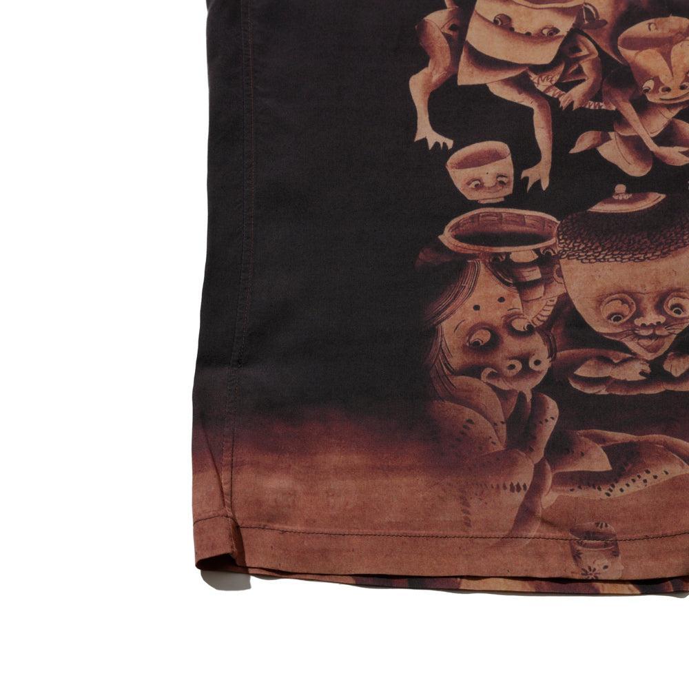 Sun Surf × Ito Jakuchu Special Edition Hawaiian Shirt "Tsukumogami"-Hawaiian Shirt-Clutch Cafe