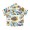 Sun Surf x Mister Freedom Rock n' Roll Shirt 'Action Packed' White-Hawaiian Shirt-Clutch Cafe