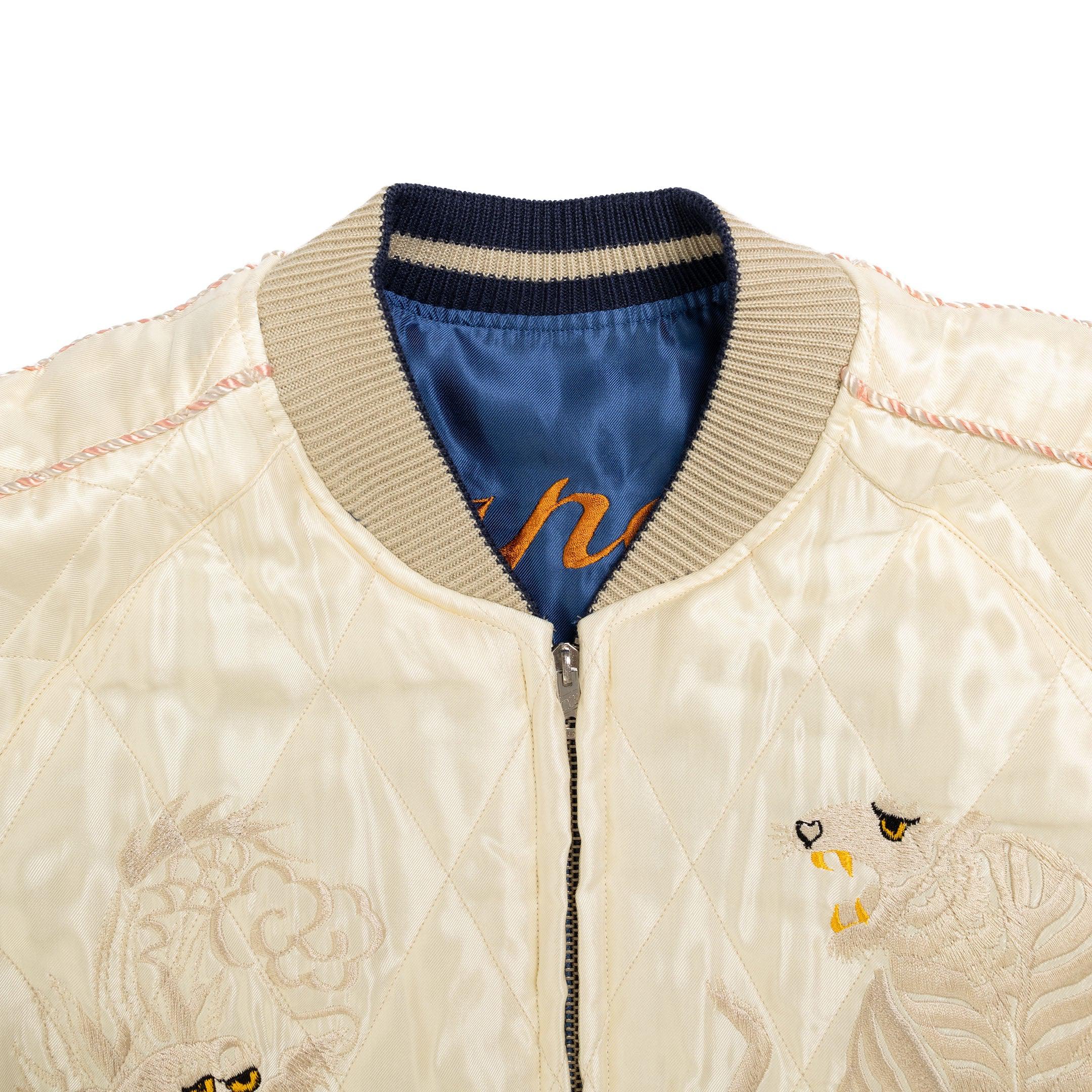 Tailor Toyo Acetate Quilt Duelling Dragon x White Tiger-Jacket-Clutch Cafe
