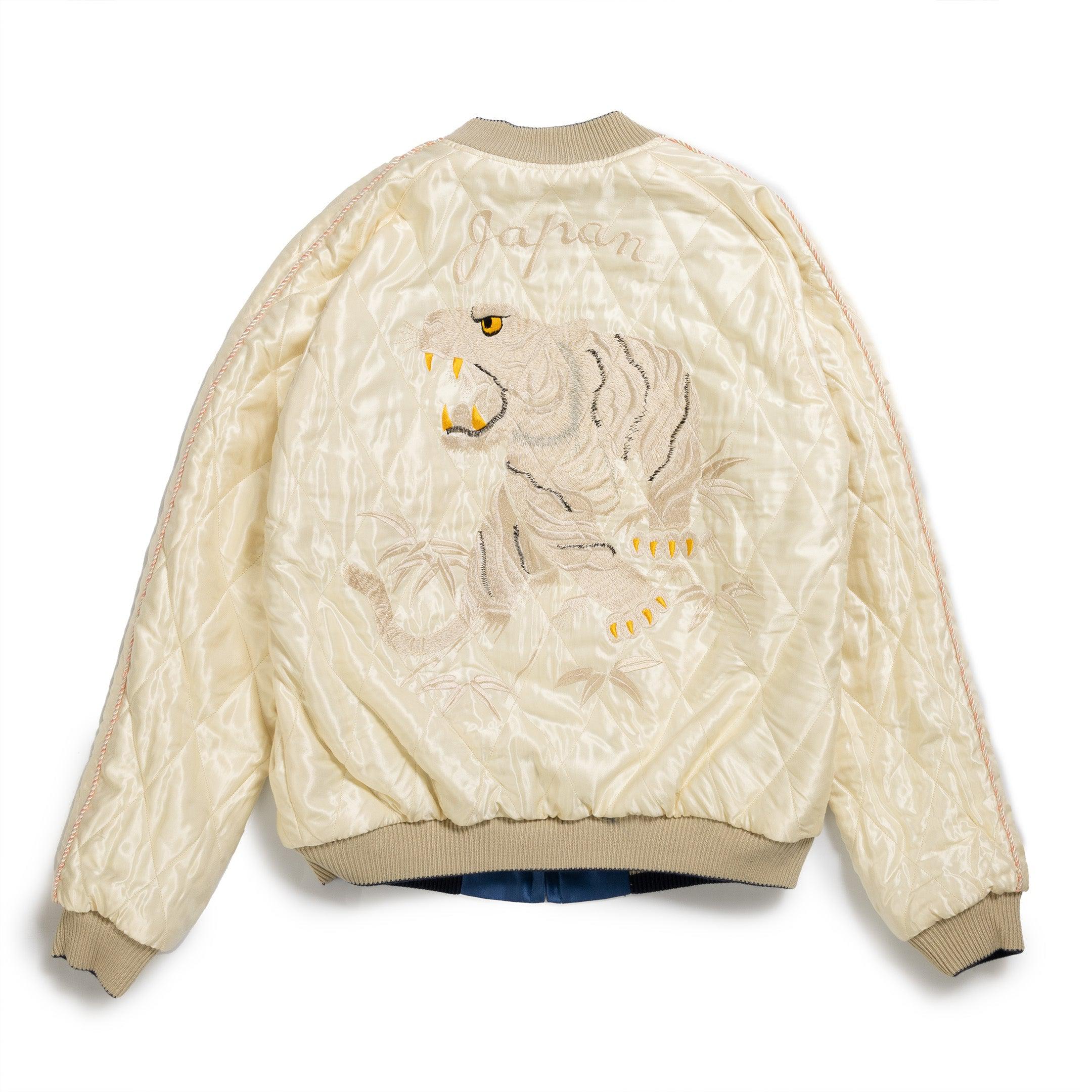 Tailor Toyo Acetate Quilt Duelling Dragon x White Tiger-Jacket-Clutch Cafe