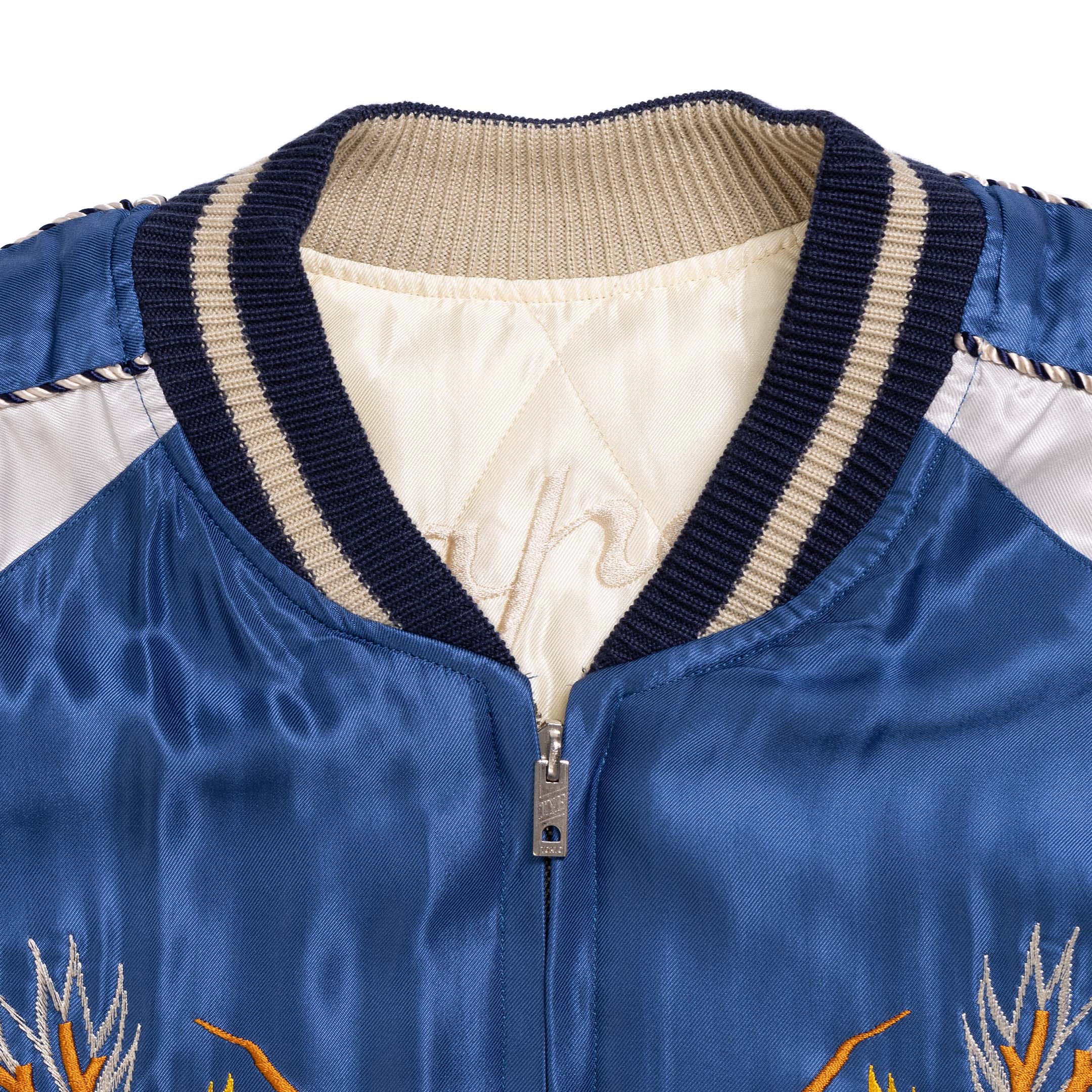 Tailor Toyo Acetate Quilt Duelling Dragon x White Tiger-Jacket-Clutch Cafe