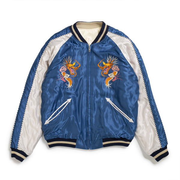 Tailor Toyo Acetate Quilt Duelling Dragon x White Tiger-Jacket-Clutch Cafe