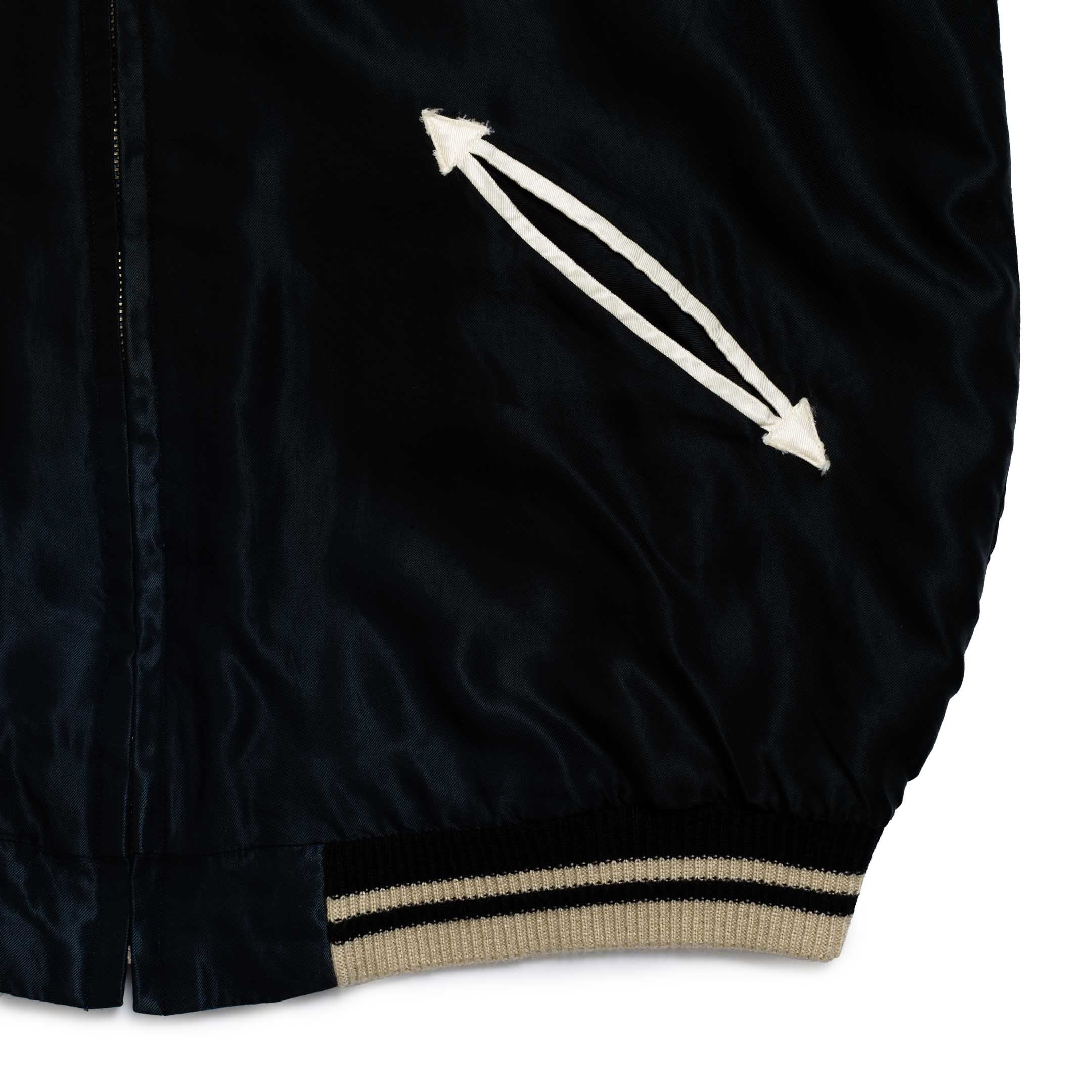 Tailor Toyo Acetate Suka 'Ageing' Alaska Polar Bear x Moose Black x Blue-Jacket-Clutch Cafe