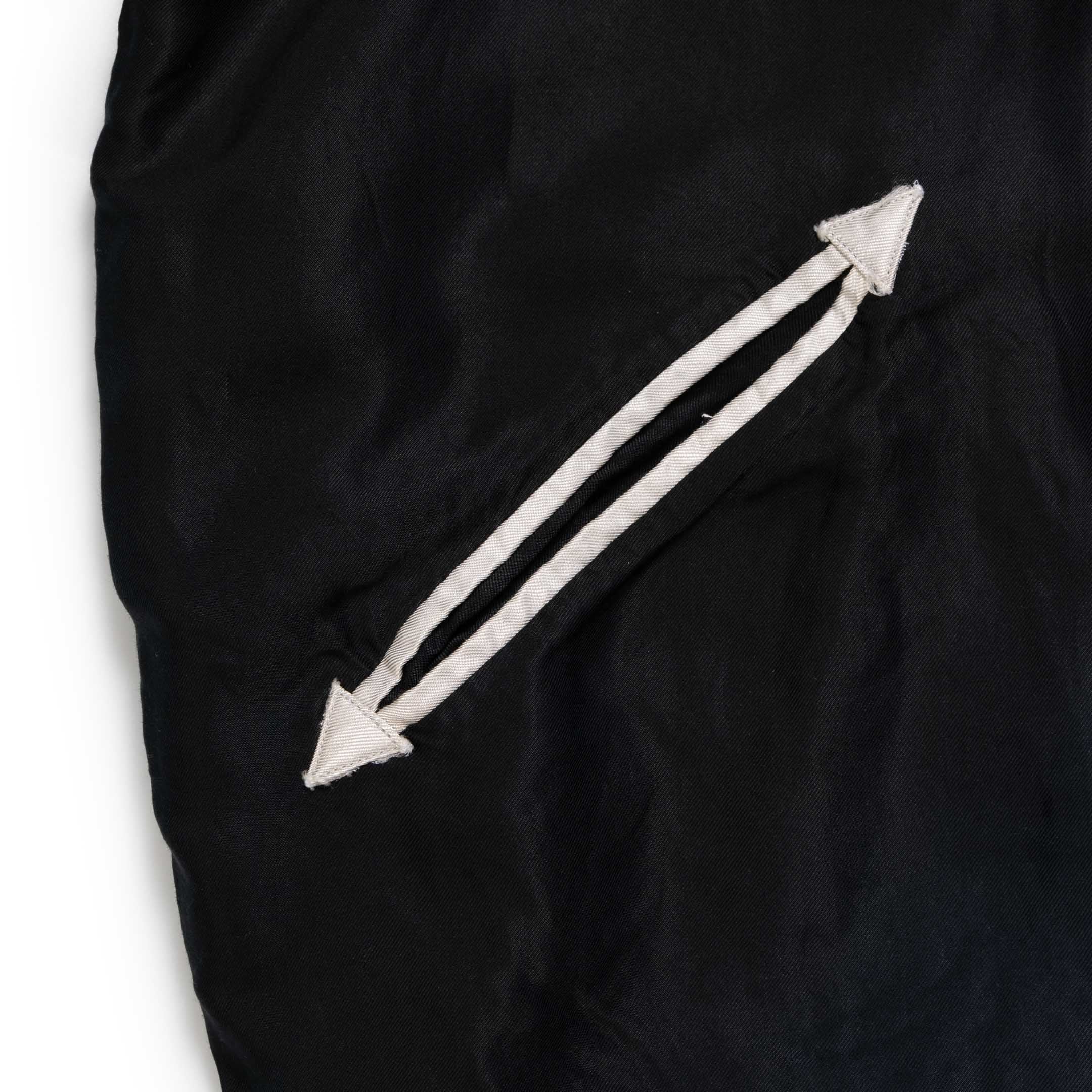 Tailor Toyo Acetate Suka 'Aging' Eagle x Dragon Black-Scarf-Clutch Cafe